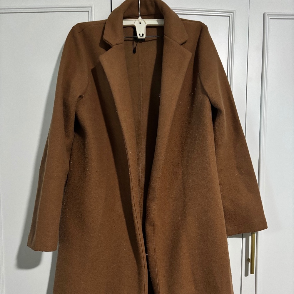 Zara camel coat